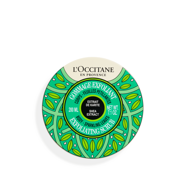 Shea Sparkling Leaves Exfoliating Body Scrub