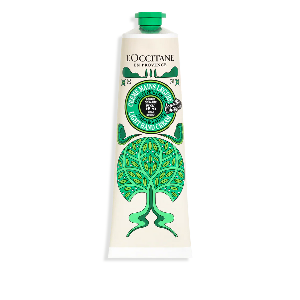 Shea Sparkling Leaves Light Hand Cream Luxury Size