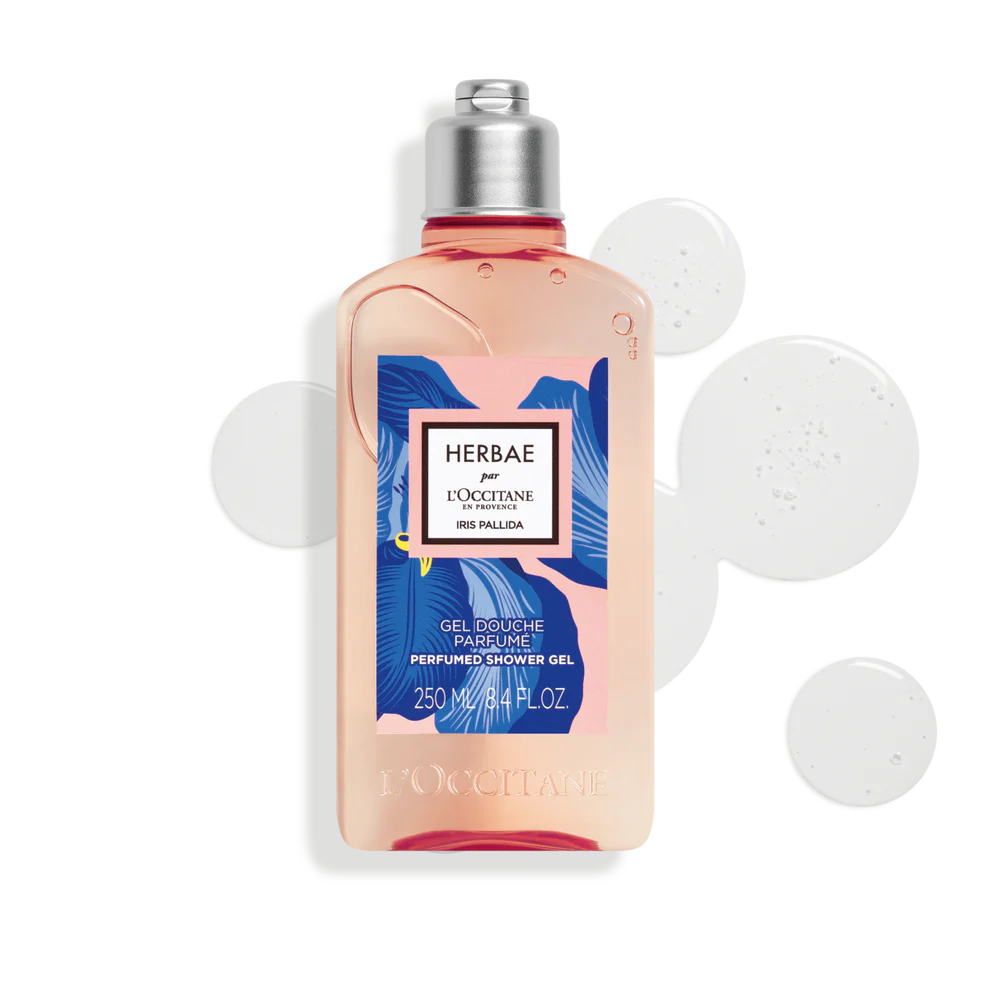 Herbae Iris Pallida Shower Gel