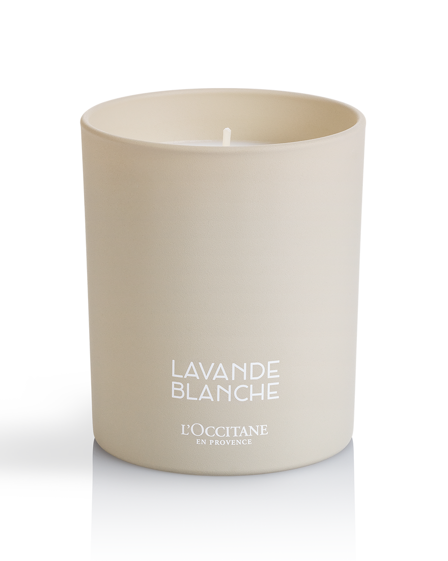 White Lavender Candle