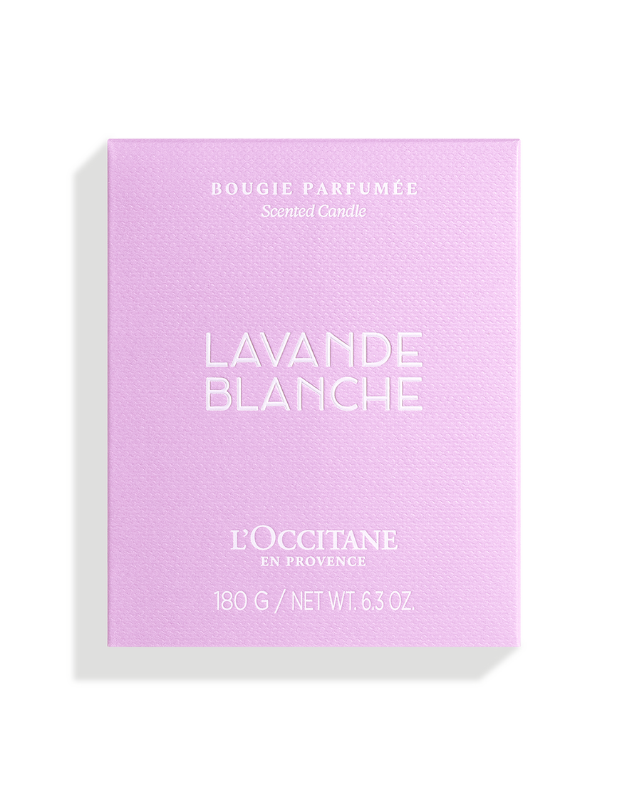 White Lavender Candle