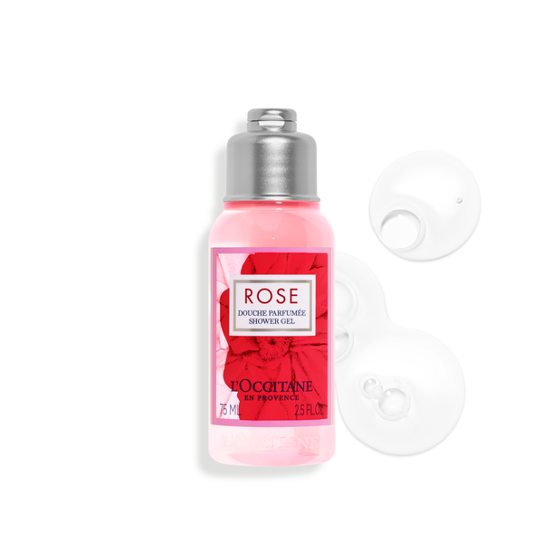 Rose Shower Gel Travel Size
