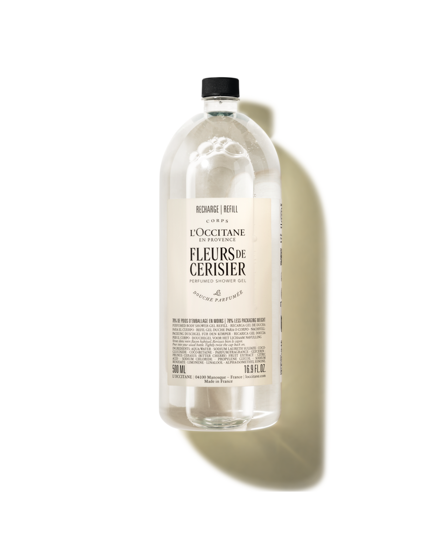 Fleurs de Cerisier Perfumed Shower Gel Refill