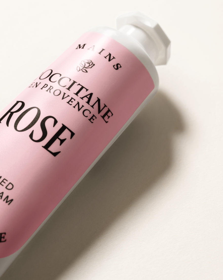Rose Perfumed Hand Cream Travel Size
