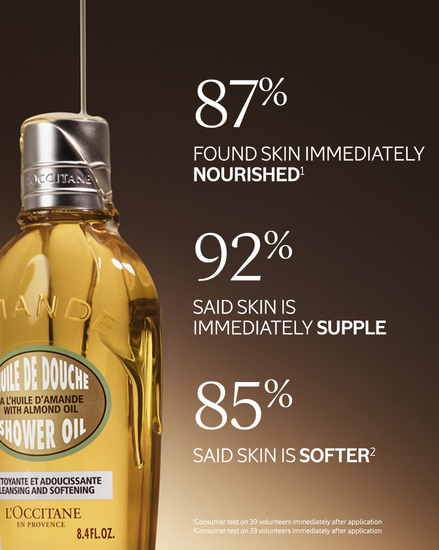 Almond Shower Oil Luxury Size